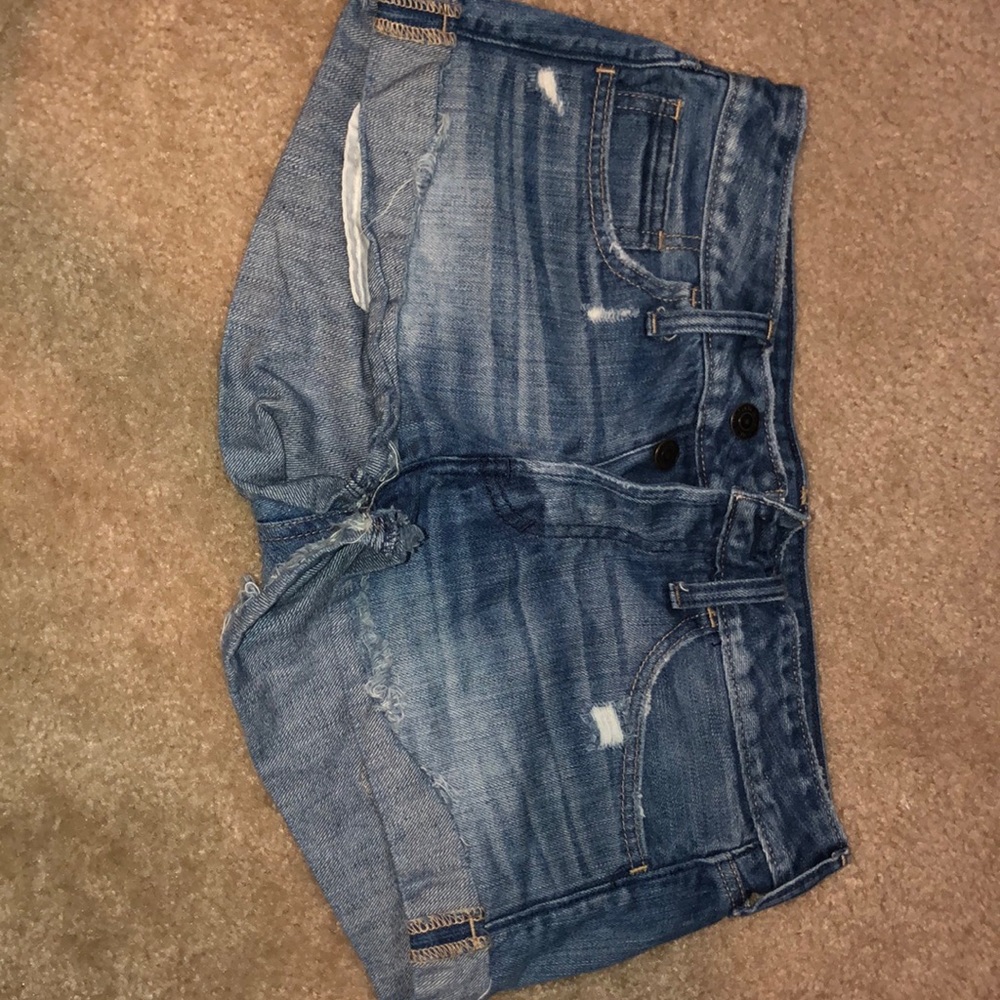 Denim shorts